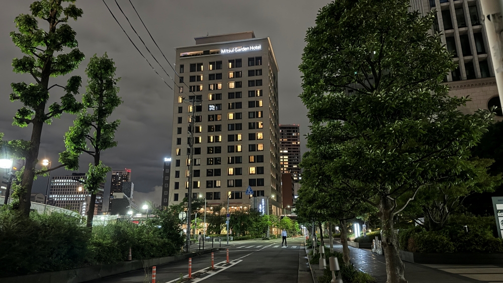 mitsui garden hotel in central Osaka