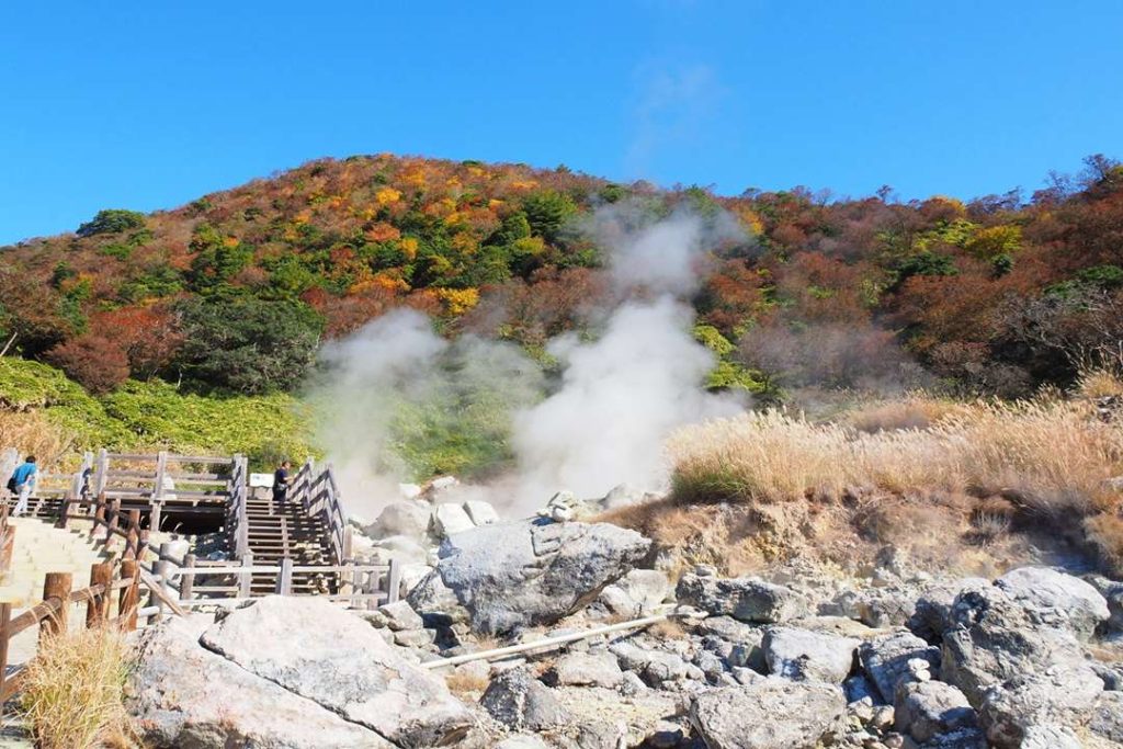 hot springs in japan